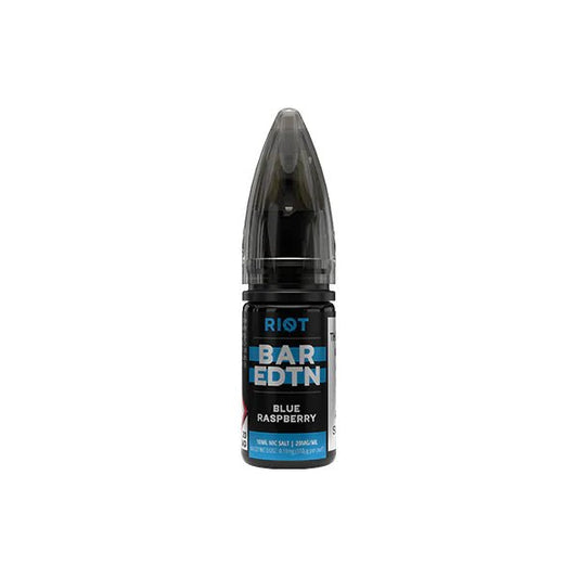 Riot Squad BAR Edition Nic Salts - Blue Raspberry - Online Vapes