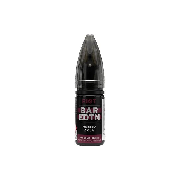 Riot Squad BAR Edition Nic Salts - Cherry Cola - Online Vapes