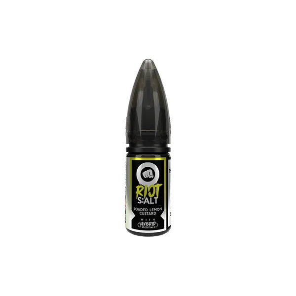 Riot Squad Orignal Nic Salts - Loaded Lemon Custard - Online Vapes