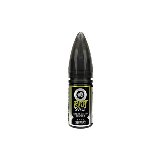 Riot Squad Orignal Nic Salts - Loaded Lemon Custard - Online Vapes