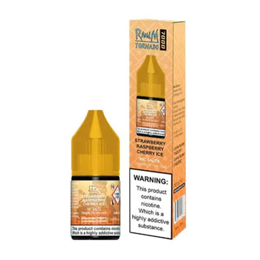 RNM 7000 Salt - Strawberry Raspberry Cherry Ice - Online Vapes