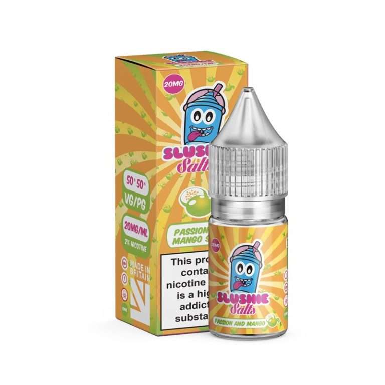 Slushie Nic Salts - Passion & Mango Slush - Online Vapes
