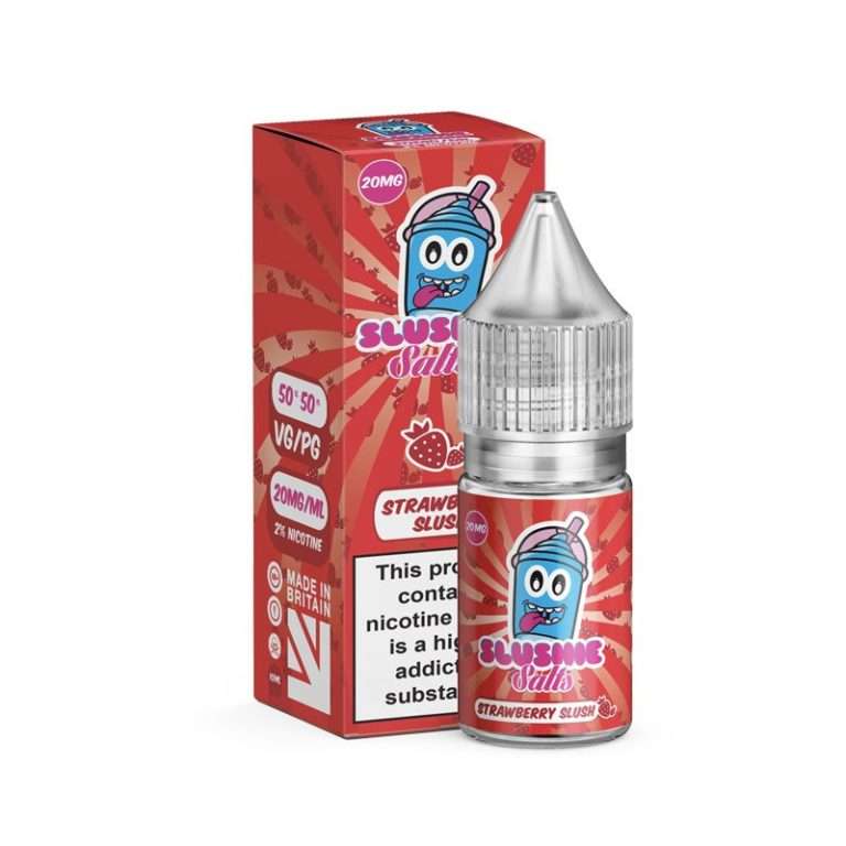 Slushie Nic Salts - Strawberry Slush - Online Vapes