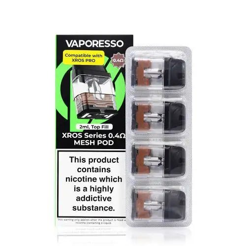 Vaporesso XROS Mesh 0.4ohm Replacement Pod - Online Vapes