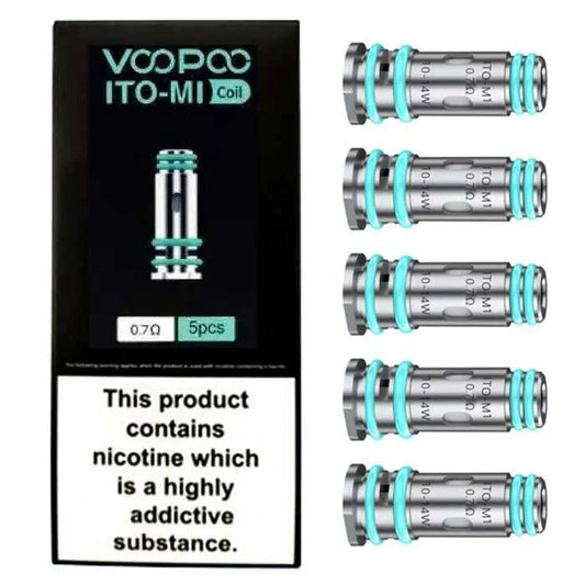 Voopoo ITO Cartridge 5 Pack - Online Vapes