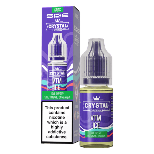 Crystal SKE Nic Salt - VMT Ice - Online Vapes