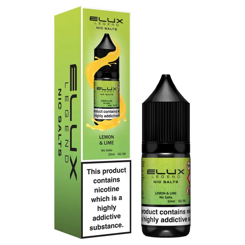 Elux Legend Nic Salt - Lemon & Lime - Online Vapes