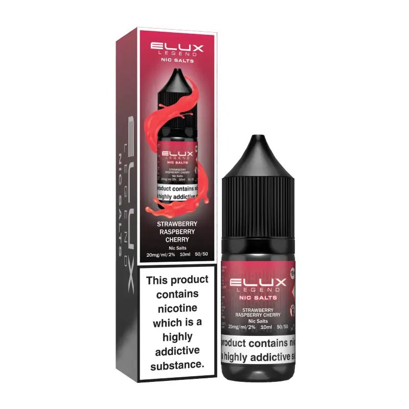 Elux Legend Nic Salt - Strawberry Raspberry Cherry - Online Vapes