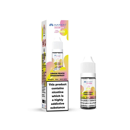Hayati Pro Max Nic Salt - Lemon Peach Passionfruit - Online Vapes