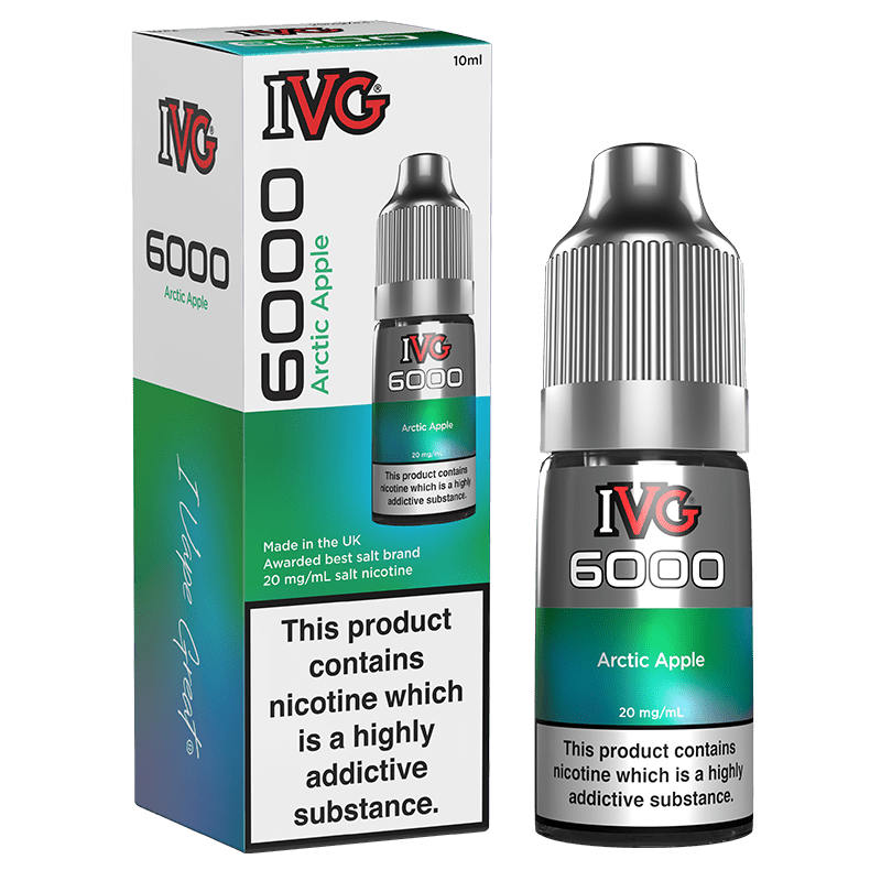 IVG 6000 Nic Salts - Arctic Apple - Online Vapes