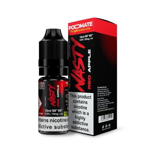 Nasty Pod Mate Salts - Red Apple - Online Vapes