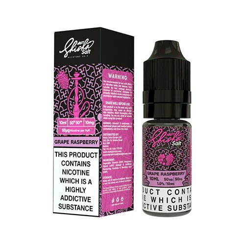 Nasty Salts Shisha - Grape Raspberry - Online Vapes