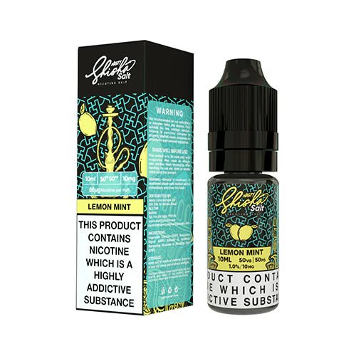 Nasty Salts Shisha - Lemon Mint - Online Vapes