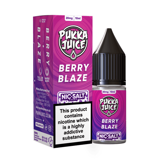 Pukka Juice Nic Salts - Berry Blaze - Online Vapes