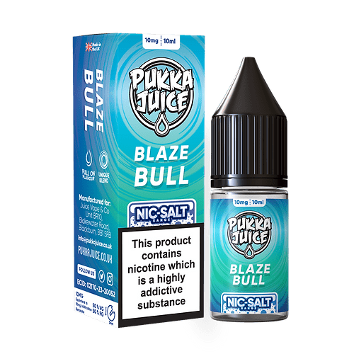 Pukka Juice Nic Salts - Blaze Bull - Online Vapes