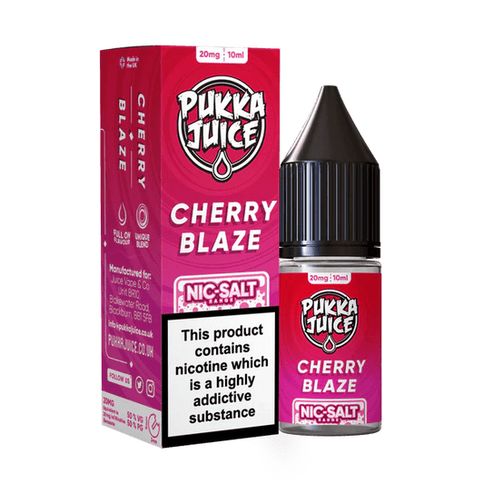 Pukka Juice Nic Salts - Cherry Blaze - Online Vapes